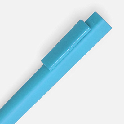 Ручка шариковая Swiper SQ Soft Touch, голубая