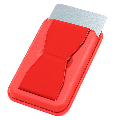 Держатель карт на телефоне MINKAR  (Красный)