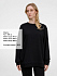 Свитшот унисекс Avenu, черный - Фото 6