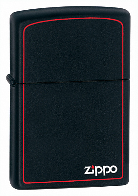 Зажигалка ZIPPO Classic с покрытием Black Matte, латунь/сталь, чёрная, матовая, 38x13x57 мм (Черный)