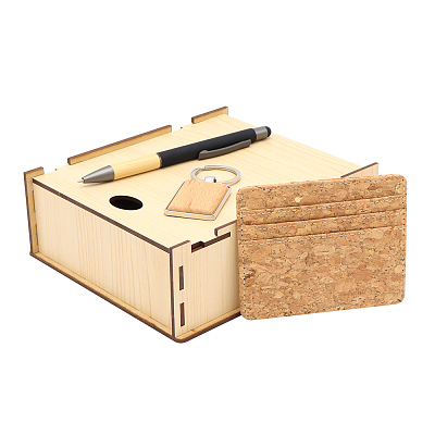 Подарочный набор Римини, (черный) (Чёрный)