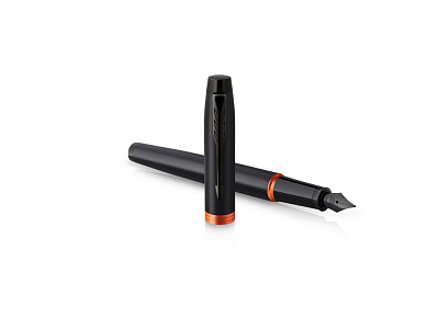 Ручка перьевая Parker IM Vibrant Rings Flame Orange