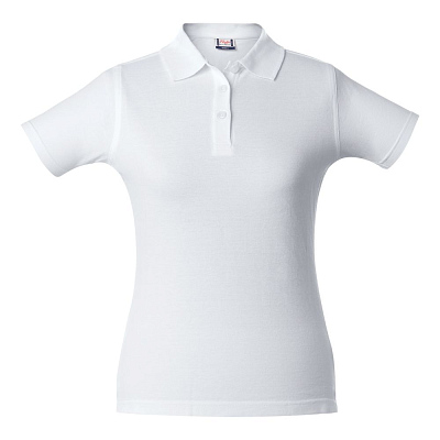 Рубашка поло женская Surf Lady, черная (Белый)