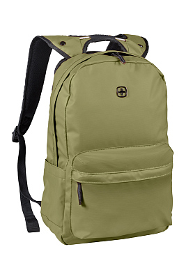 Рюкзак WENGER 14'', оливковый, полиэстер, 28 x 22 x 41 см, 18 л