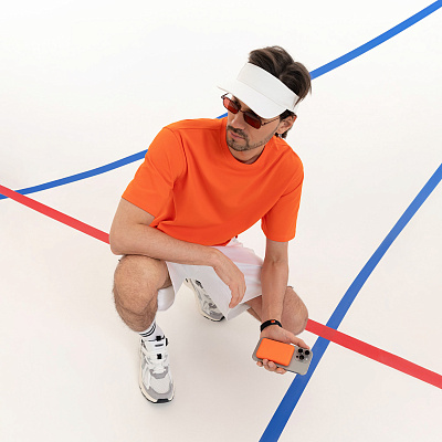 Футболка унисекс RUST NEO, 240 гр. , размер XL/2XL (Оранжевый)