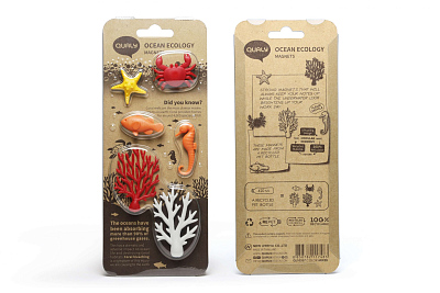 Магниты Ocean Ecology (Мультиколор)