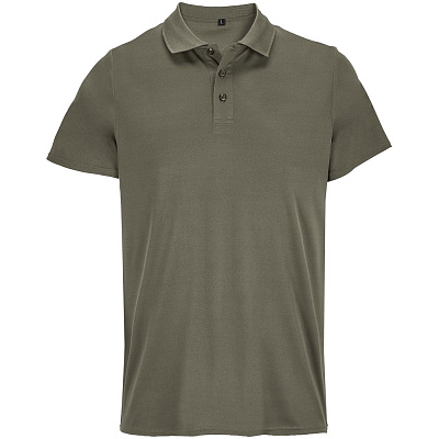 Рубашка поло унисекс Pitcher, ярко-синяя (royal) (Хаки)