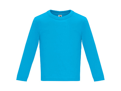 Футболка с длинным рукавом Baby детская (Бирюзовый)