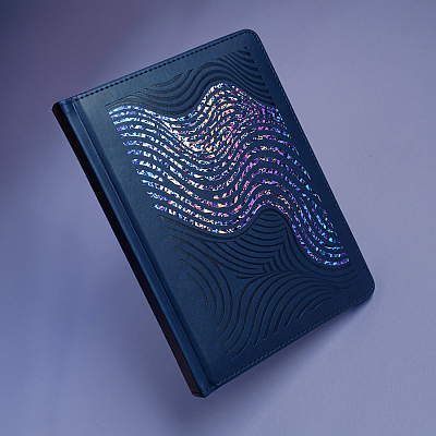 Ежедневник недатированный Bliss,  формат А5, в линейку