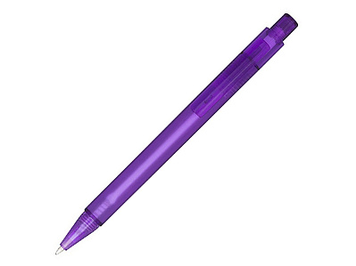 Ручка пластиковая шариковая Calypso перламутровая (Frosted purple)