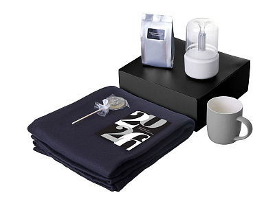 Подарочный набор Re:Haven с пледом, увлажнителем и кружкой