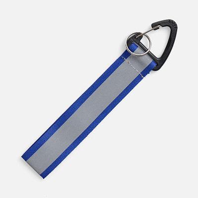 Светоотражающий брелок Flashline  с зеленым (Серый)