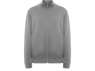 Толстовка на молнии Ulan унисекс (Серый меланж)