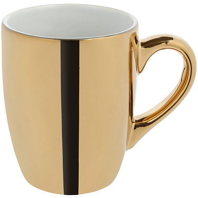 Кружка Lacerta, золотистая (Золотистый)