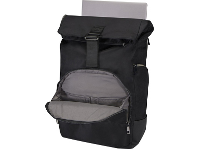 Рюкзак Rhine 15 с откидным верхом из переработанного материала