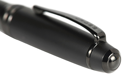 Перьевая ручка Cross Bailey Matte Black Lacquer, перо F. Цвет - черный.