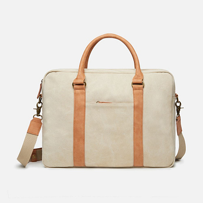 Сумка для ноутбука Bosler, бежевая