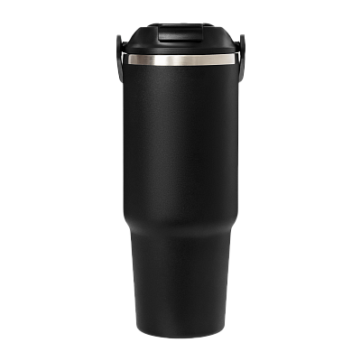 Термокружка вакуумная Montana, черный (Чёрный)