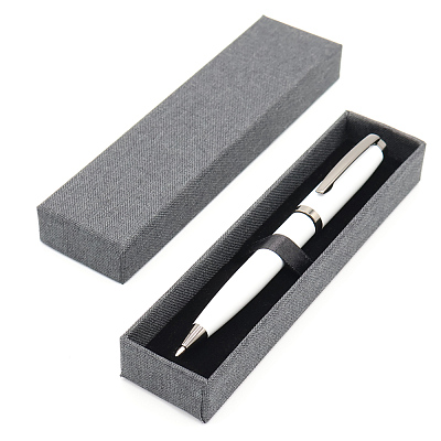 Ручка Betty в коробке Collin, белая (Белый)