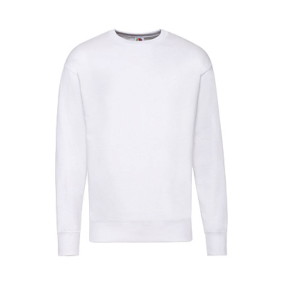 Свитшот без начеса LIGHTWEIGHT SET-IN SWEAT 240 (Белый)