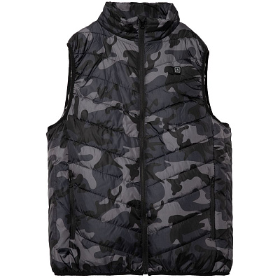 Жилет с подогревом Thermalli Valmorel, темно-синий (Серый)