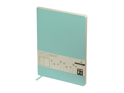 Скетчбук B5 Sketch & Art 100 г/м2, soft-touch (Мятный)