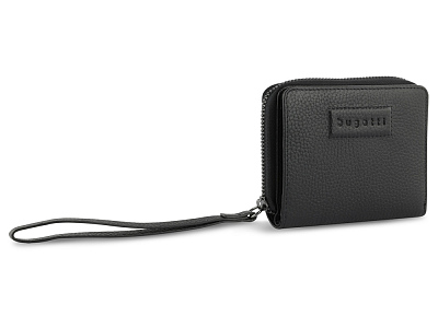 Кошелек женский Elsa с защитой данных RFID (Чёрный)