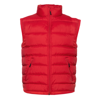 Жилет мужской STAN утепленный таффета 210T,65, 82 (Красный)