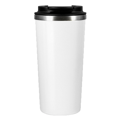 Термокружка вакуумная Палермо (Palermo), белая, гладкое покрытие (Белый)