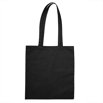 Сумка шоппер хлопковый MALL 220 (Чёрный)