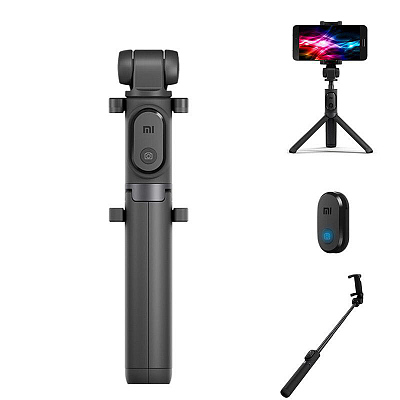 Монопод-трипод Xiaomi Mi Selfie Stick Tripod Bluetooth, черный