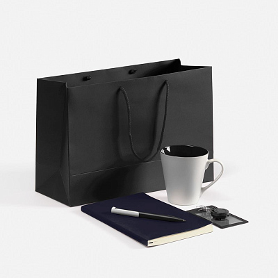 Набор Flat White, черный (Чёрный)