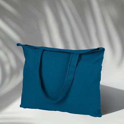 Сумка-оверсайз Jenny из хлопка 340 г/м2 (Индиго)