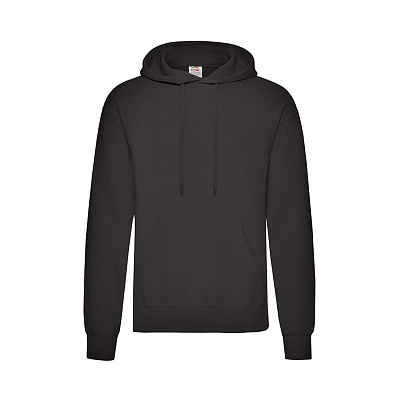 Толстовка с начесом CLASSIC HOODED SWEAT 280 (Черный)