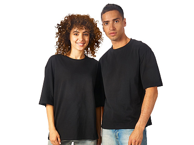 Футболка оверсайз Liyon унисекс (Чёрный)