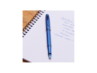 Ручка перьевая Parker IM Monochrome Blue