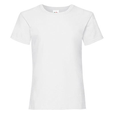 Футболка для девочек FOTL Girls Valueweight (Белый)