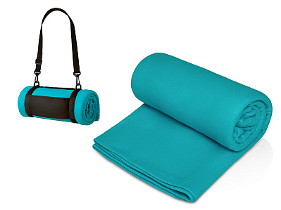 Плед Нежность с ремешком на плечо (Светло-голубой) Плед Нежность с ремешком на плечо (Светло-голубой)