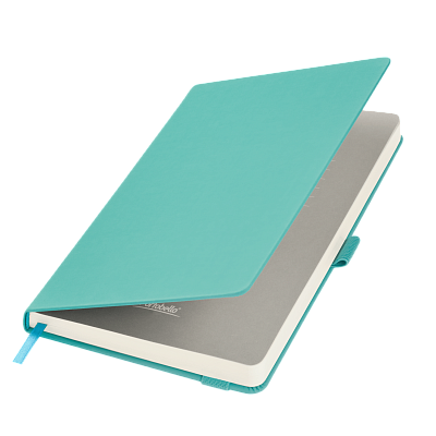 Ежедневник Альфа (Alpha) недатированный, бирюзовый/серый (Бирюзовый, серый, бежевый)