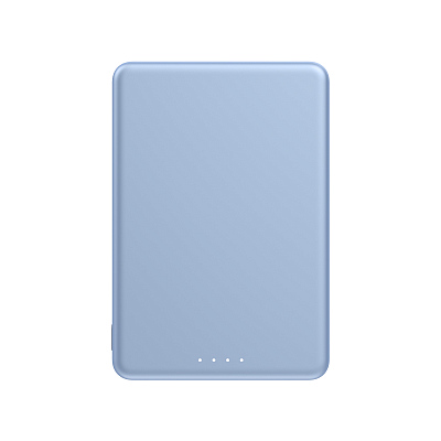 Беспроводной магнитный ПЗУ Xiaomi Super Slim Magnetic Power Bank 5000, фиолетовый