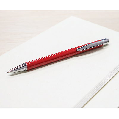 Ручка металлическая Tamara, красная