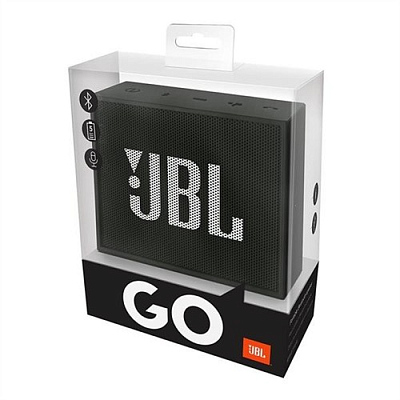 Портативная колонка JBL GO, черный