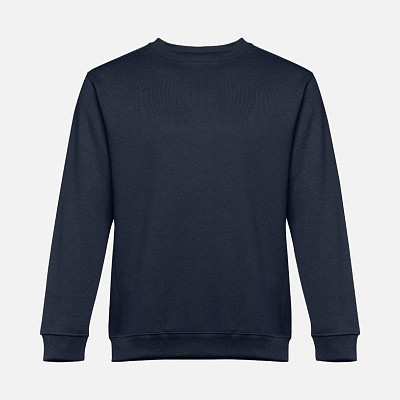 Свитшот унисекс Delta, красный (Тёмно-синий)