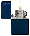 Зажигалка ZIPPO Classic с покрытием Navy Matte, латунь/сталь, синяя, матовая, 38x13x57 мм - Фото 3