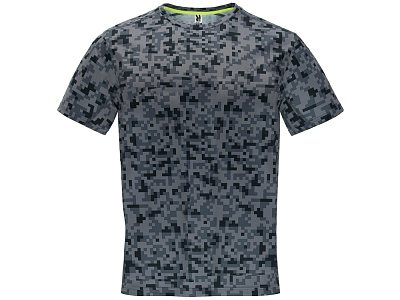 Спортивная футболка Assen мужская (Пиксельный черный)