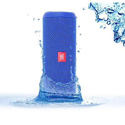 Портативная колонка JBL FLIP 4, синий