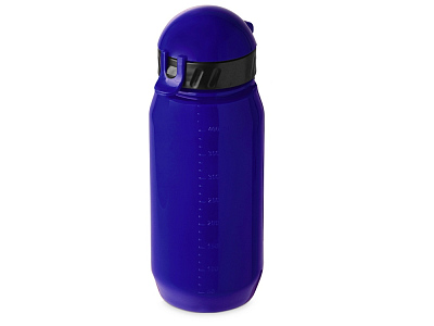 Бутылка для воды с трубочкой Little, 400 мл (Синий)