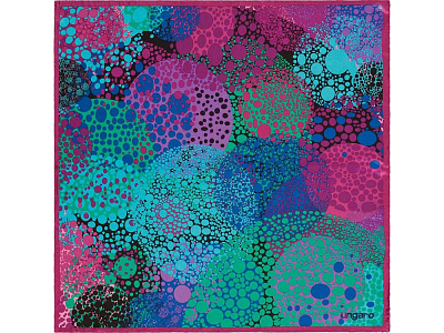 Платок Pomezia (Фиолетовый/розовый)