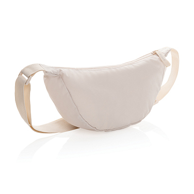 Поясная сумка Crescent из rPET AWARE™ (Бежевый;)