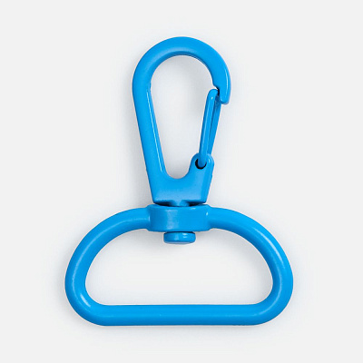 Застежка-карабин Snap Hook, L, голубая (Голубой)